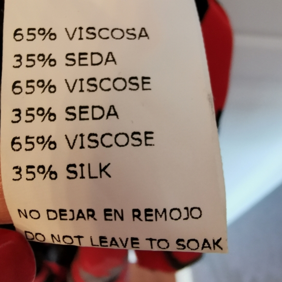 Made in Spain silk blend floral midi dress - Picture 10 of 12